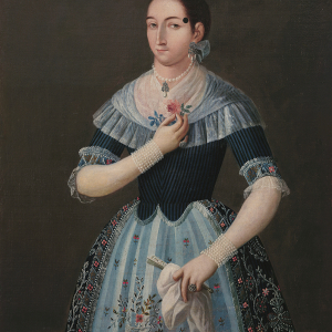 Retrato de María Isabel Gutiérrez, Condesa de Santiago de Calimaya