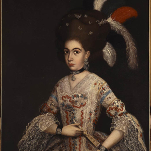 Posible retrato de María Manuela Josefa de Loreto Rita Modesta Gómez de Cervantes y Padilla