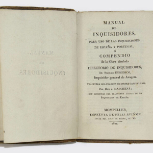 Manual de Inquisidores para uso de las Inquisiciones de España y Portugal
