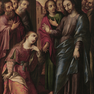 Magdalena frente a Jesús